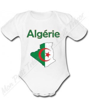 Body Bébé Algérie Carte