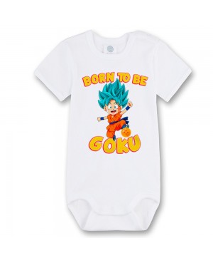 Body Bebe Born To Be Goku Super Sayan God Cadeau Dragon Ball